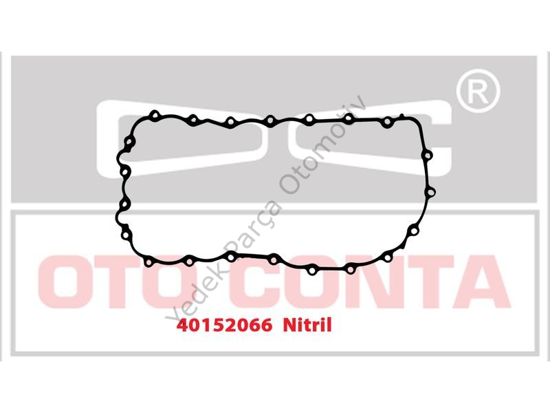 KARTER CONTA KANGOO CLIO MEGANE LAGUNA 1.9 KAUCUK F3R F4R F8Q F9Q NITRIL