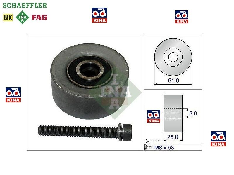 EKSANTRİK GERGİ RULMANI 532047210 ASTRA-H 1.6 16V (F233411)