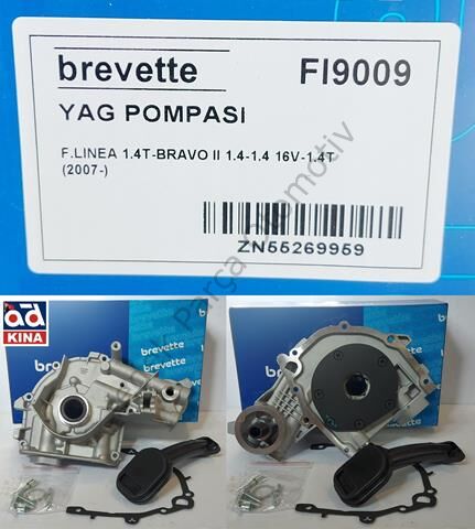 YAĞ POMPASI FI9009 LINEA 1.4T BRAVO-II 1.4 1.4 16V 1.4T