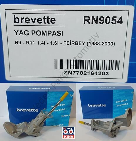 YAĞ POMPASI RN9054 R9 R11 1.4İ 1.6İ FAIRWAY