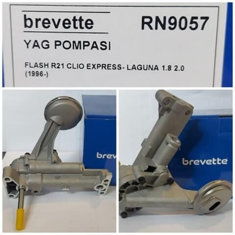 FLASH R21 CLIO EXPRESS LAGUNA 1.8 2.0 1996 Yağ Pompası 7700697238 Brevette