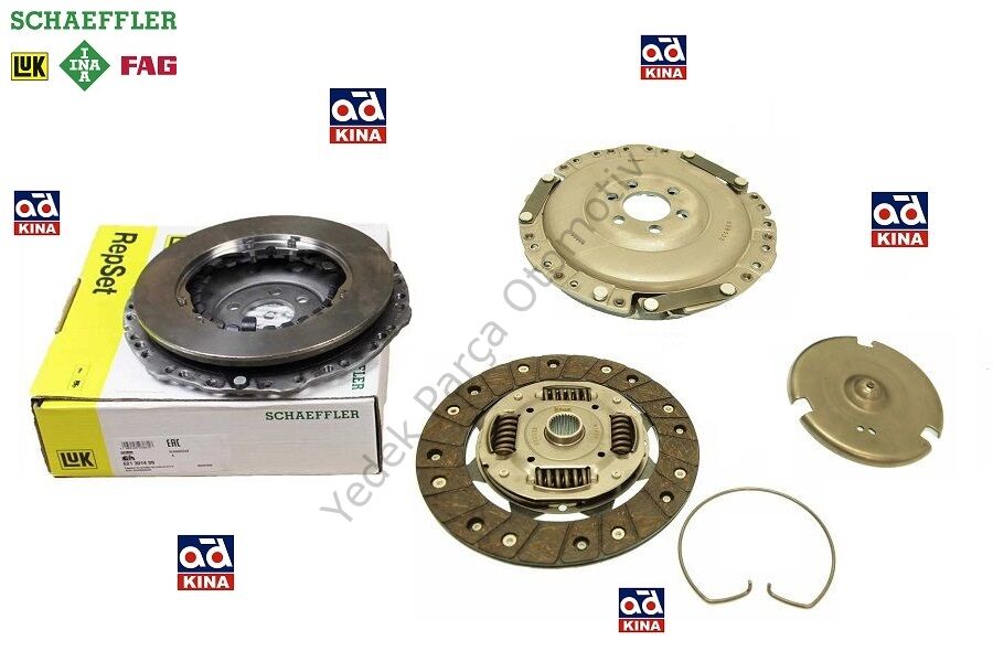 DEBRİYAJ SETİ 621301409 621133319 GOLF-IV 1.6 8V POLO TOLEDO AKL BFQ BCB 1.6 8V