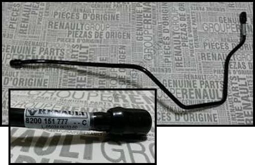 DEBRİYAJ HİDROLİK BORUSU 8200151777 MEGANE-II