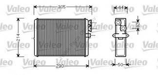 KALORİFER RADYATÖRÜ 346430 S60 2.0T 2.4 01-> S80 98 06 V70 00-> XC70 00>> XC90 0