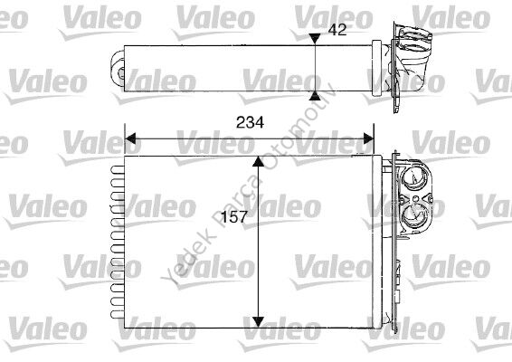 KALORİFER RADYATÖRÜ 346475 C5 (01-05) 2.0HDI 8V 2.2HDI 2.0 I 16V